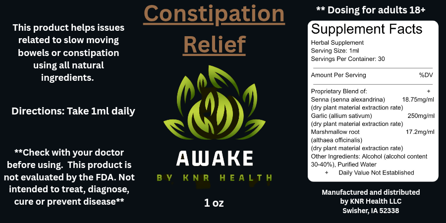 Constipation Relief